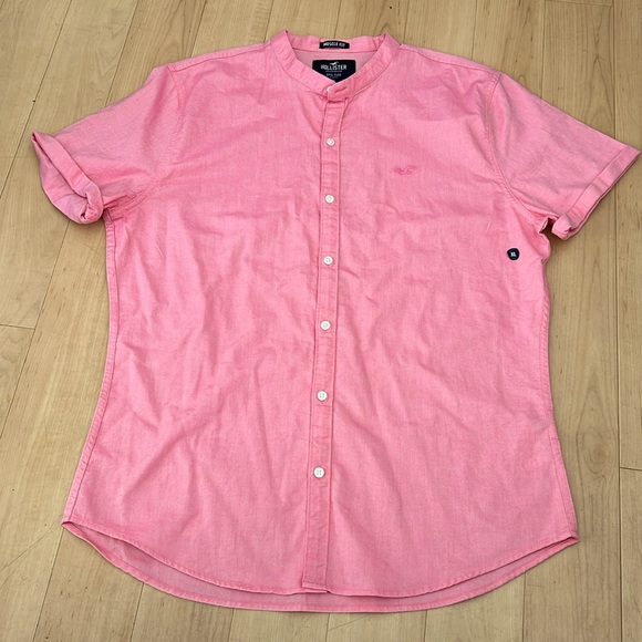 Hollister Other - Hollister Pink/Coral Colarless XL